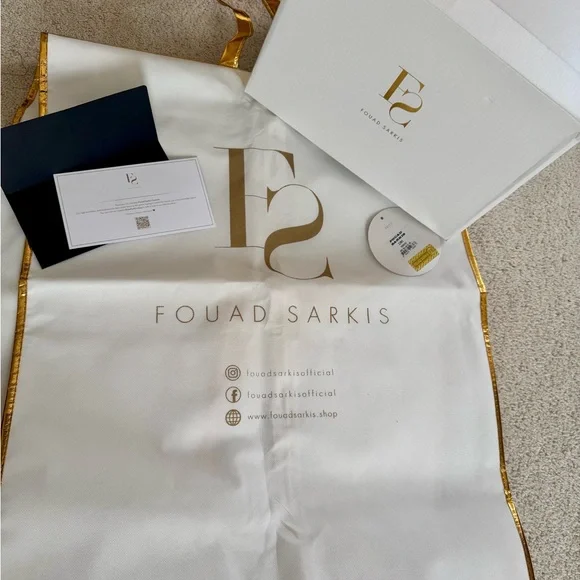 Fouad Sarkis 2381 Butterfly Gown - Picture 8 of 11